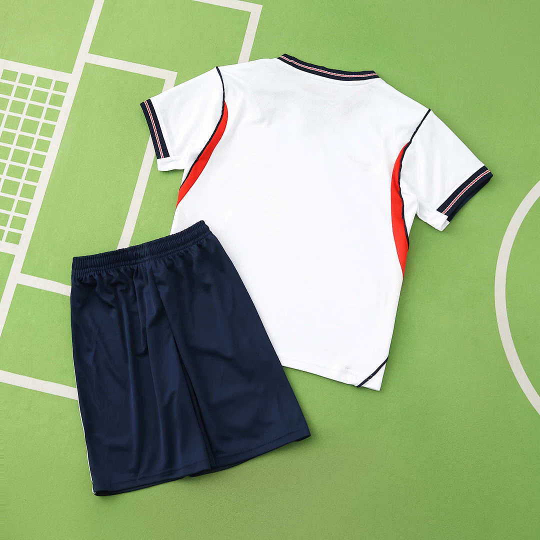 Kinder-Set England WM 2026 Trikot