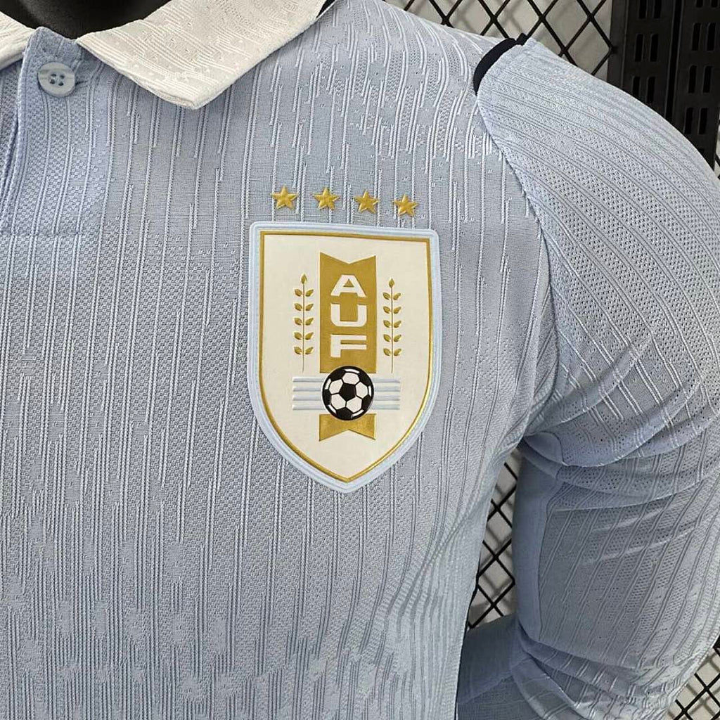Uruguay WM 2026 Trikot Spielerversion - Langarm