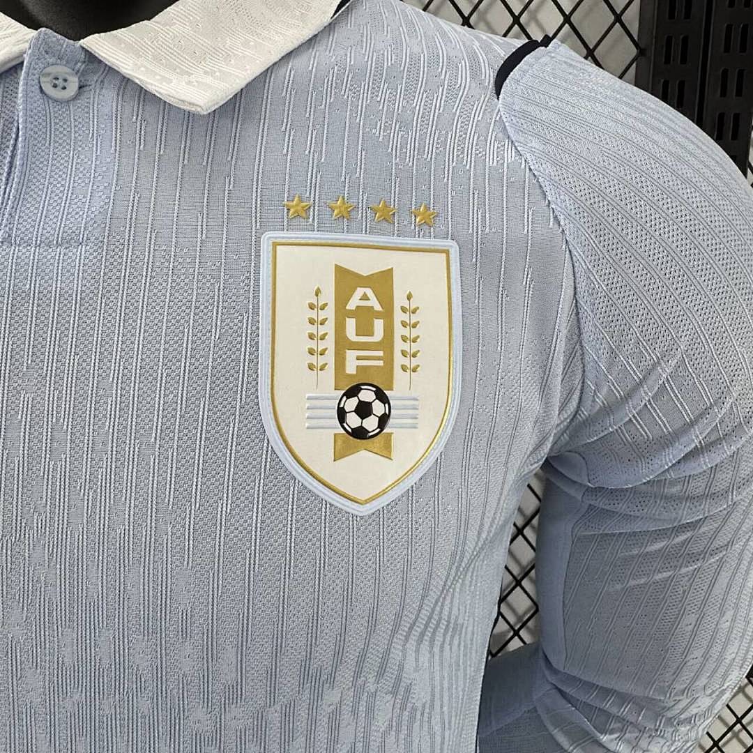 Uruguay WM 2026 Trikot Spielerversion - Langarm
