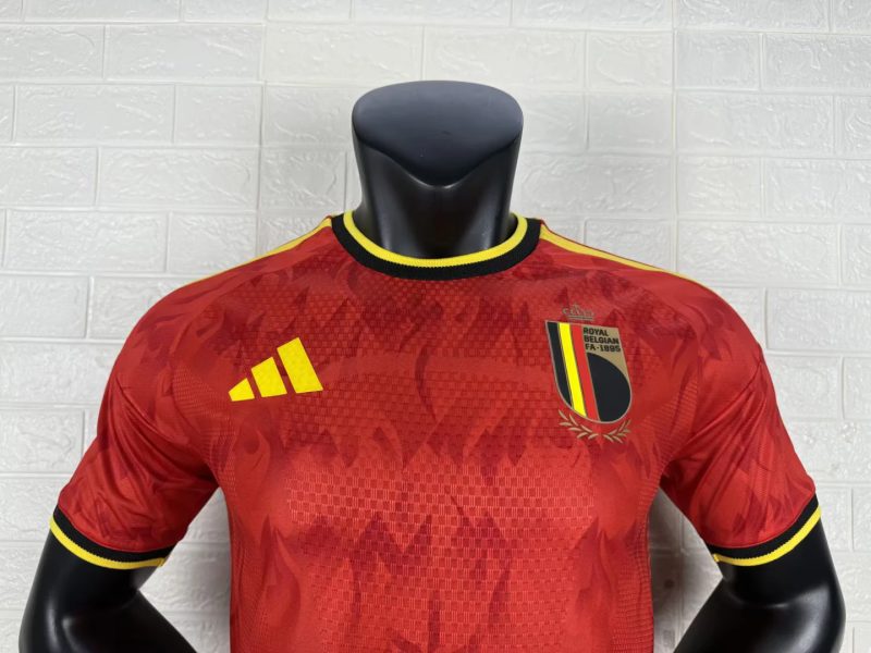 Belgien WM 2026 Trikot - Spielerversion