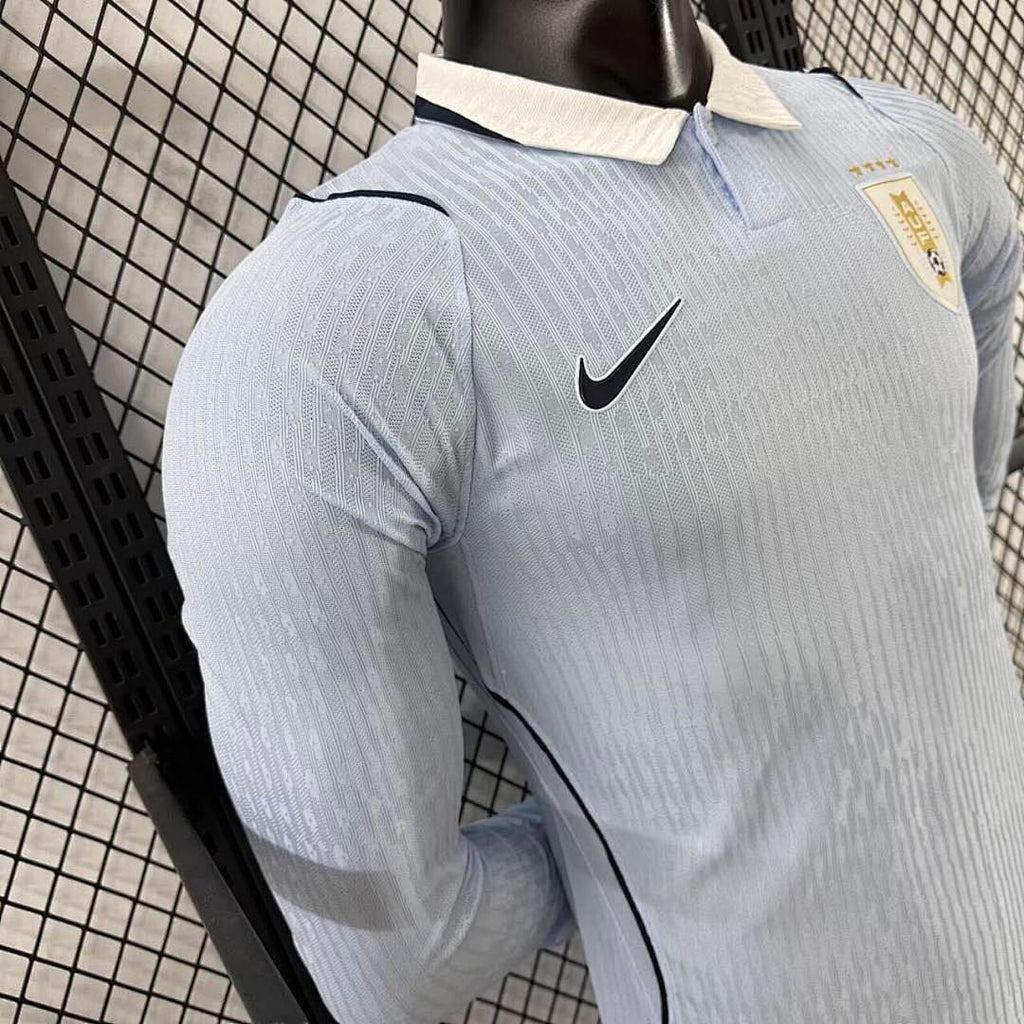 Uruguay WM 2026 Trikot Spielerversion - Langarm