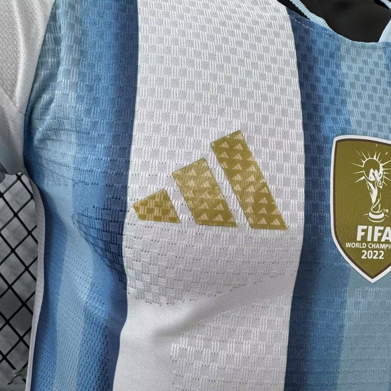 Argentinien WM 2026 Trikot Spielerversion - Langarm