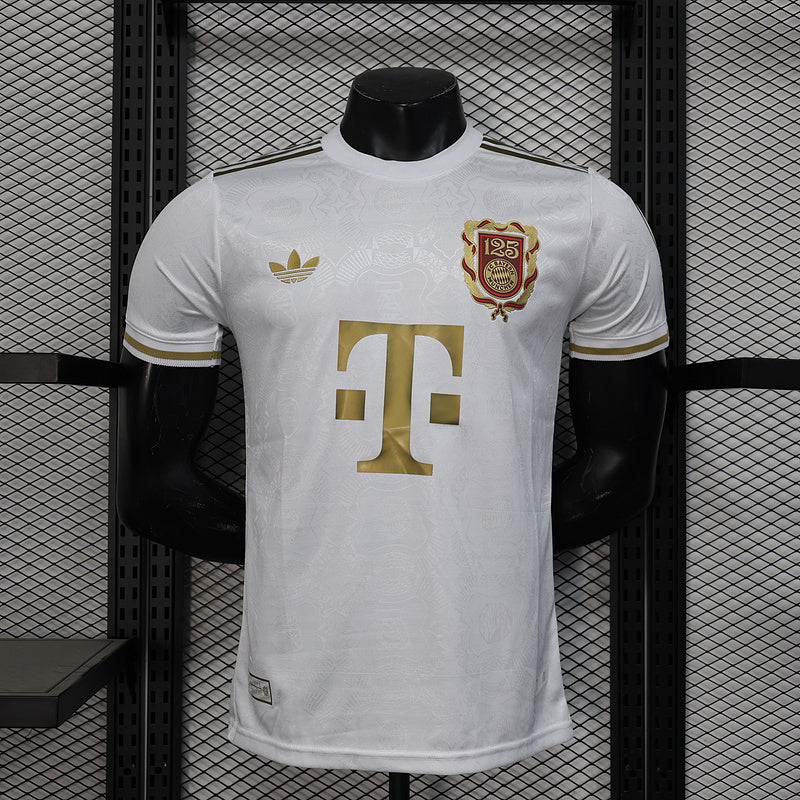 Bayern München Player Trikot 125th Jubiläum Weiß