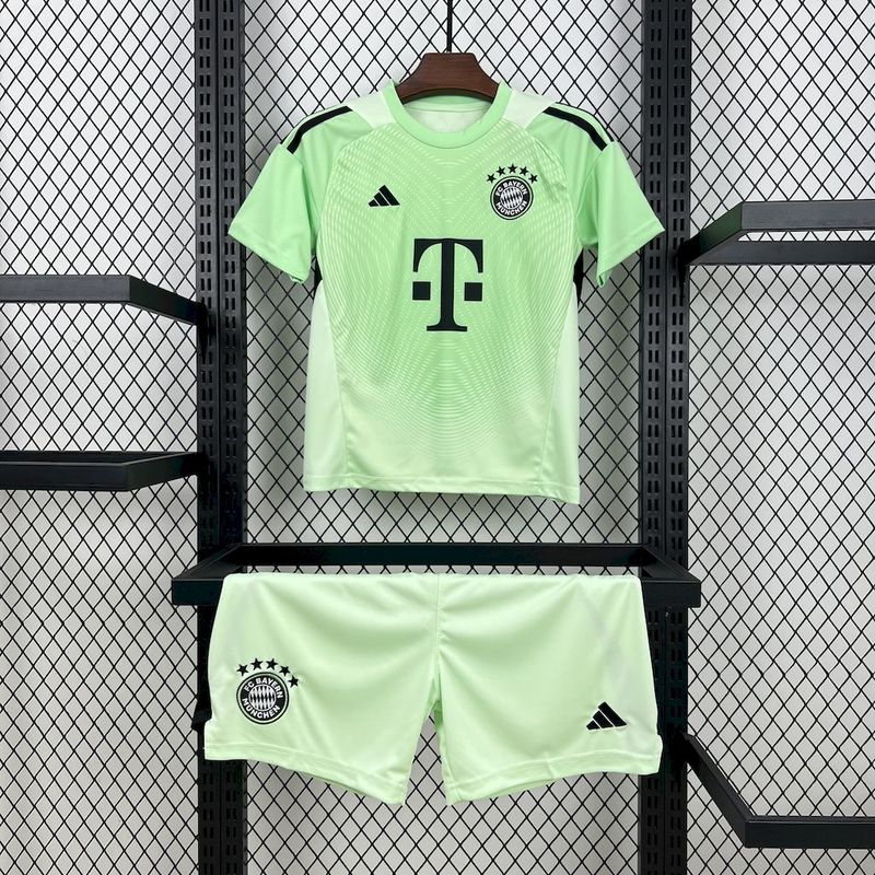 Kinder Bayern München Trikot Goalkeeper 2025/26