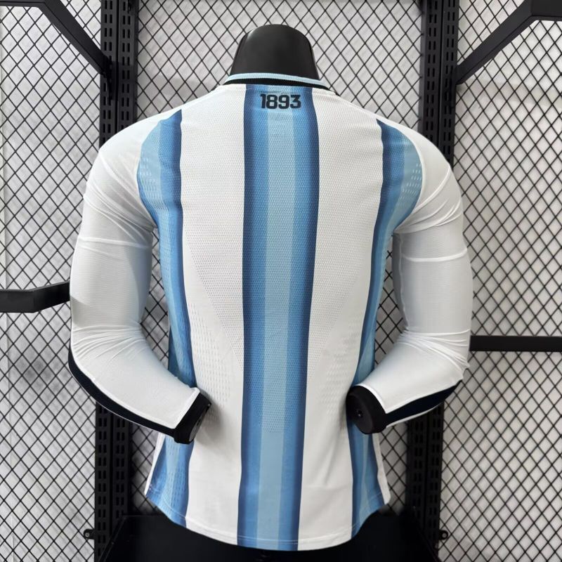 Argentinien WM 2026 Trikot Spielerversion - Langarm