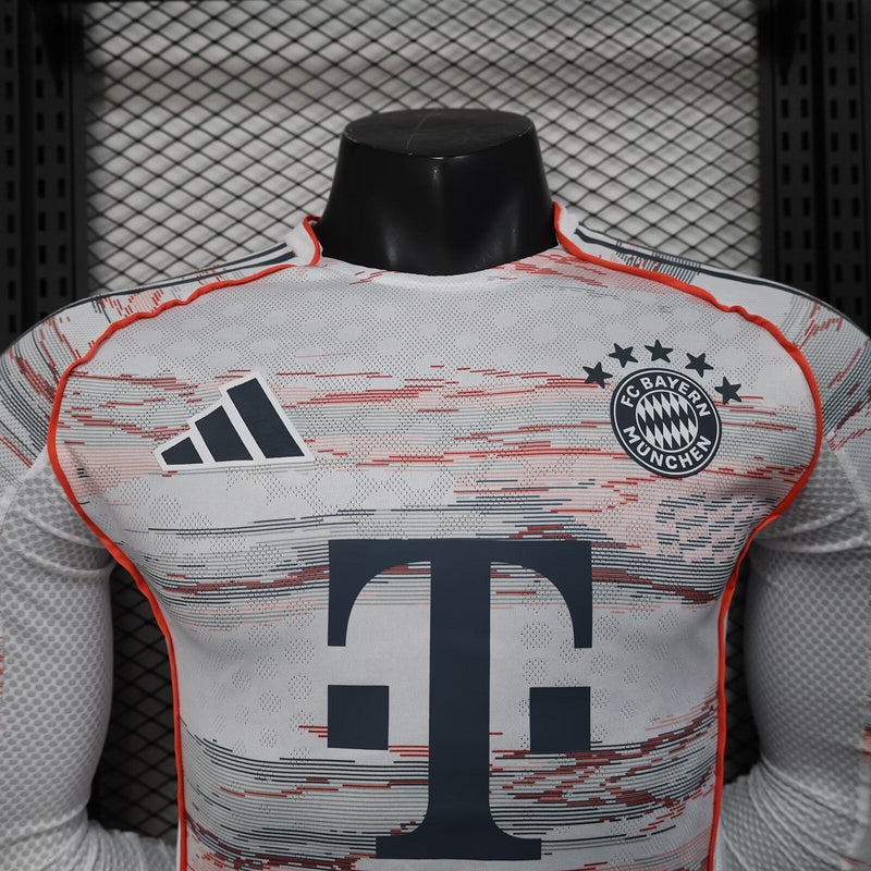 Bayern München Player Trikot Auswärts 2025/26-  Langarm