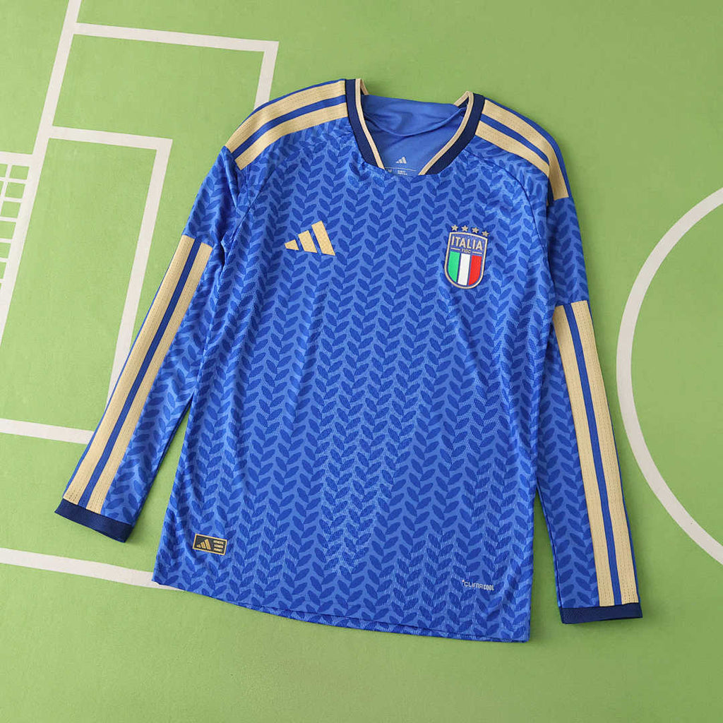 Italien WM 2026 Trikot Spielerversion - Langarm
