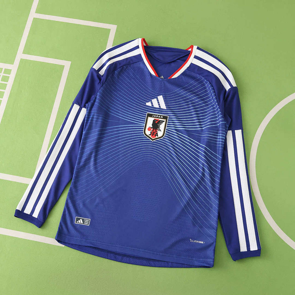 Japan WM 2026 Trikot Spielerversion - Langarm