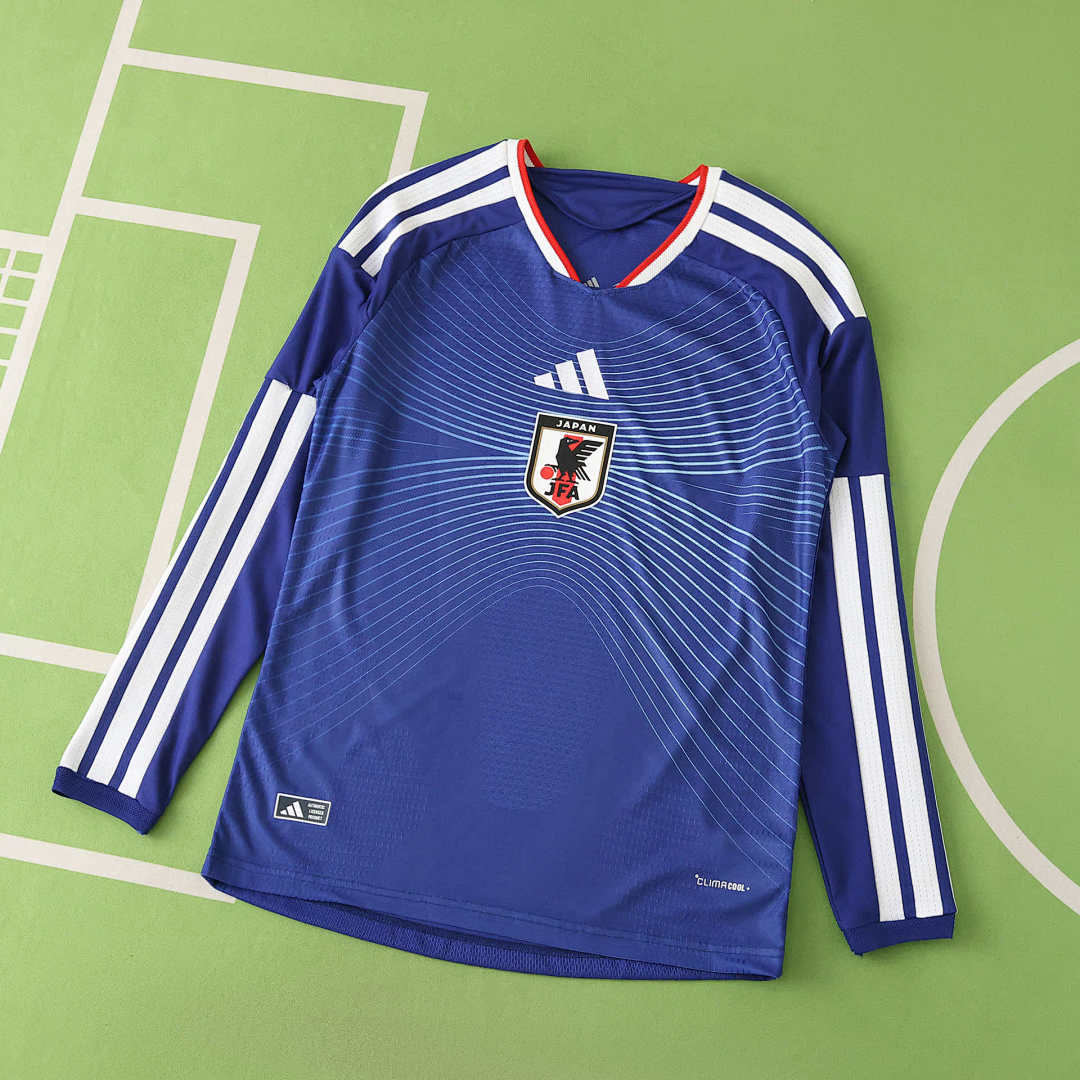 Japan WM 2026 Trikot Spielerversion - Langarm