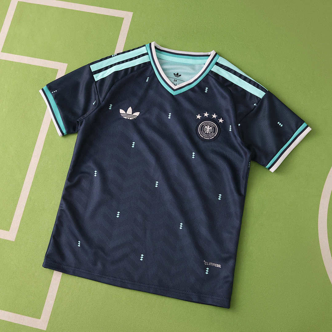 Kinder-Set Deutschland WM 2026 Auswärtstrikot