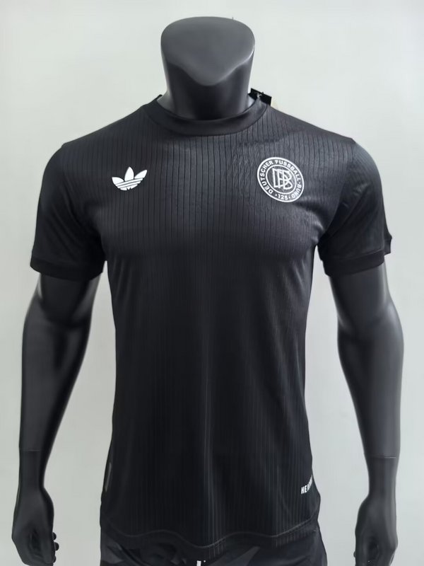 Deutschland 125th Jubiläum Player Trikot Schwarz