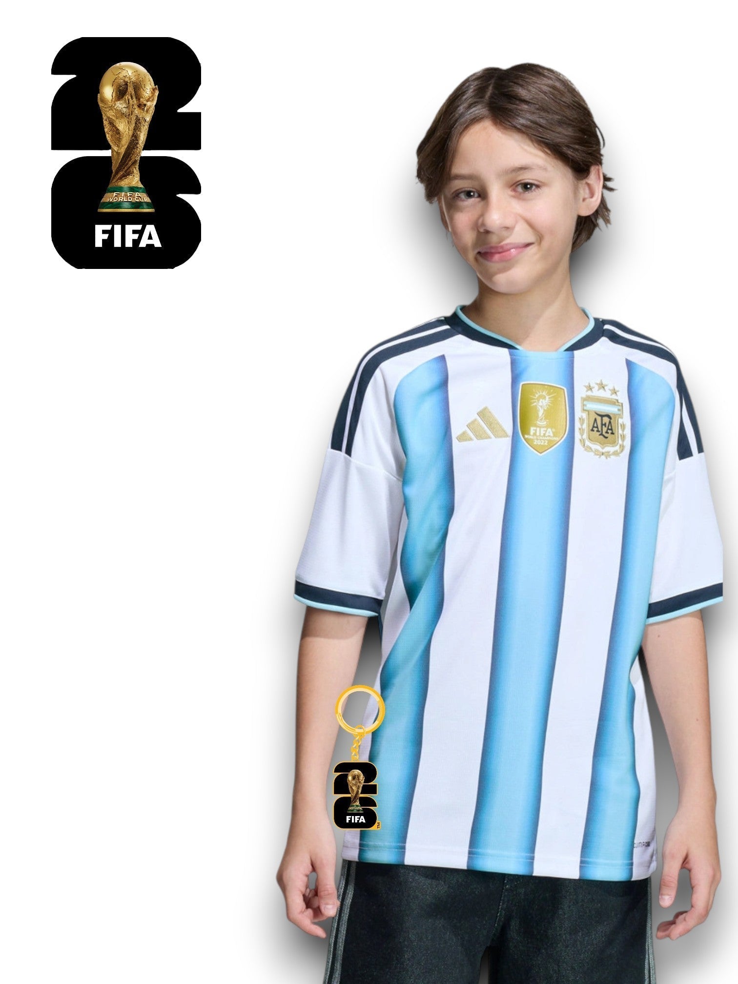 Kinder-Set Argentinien WM 2026 Trikot