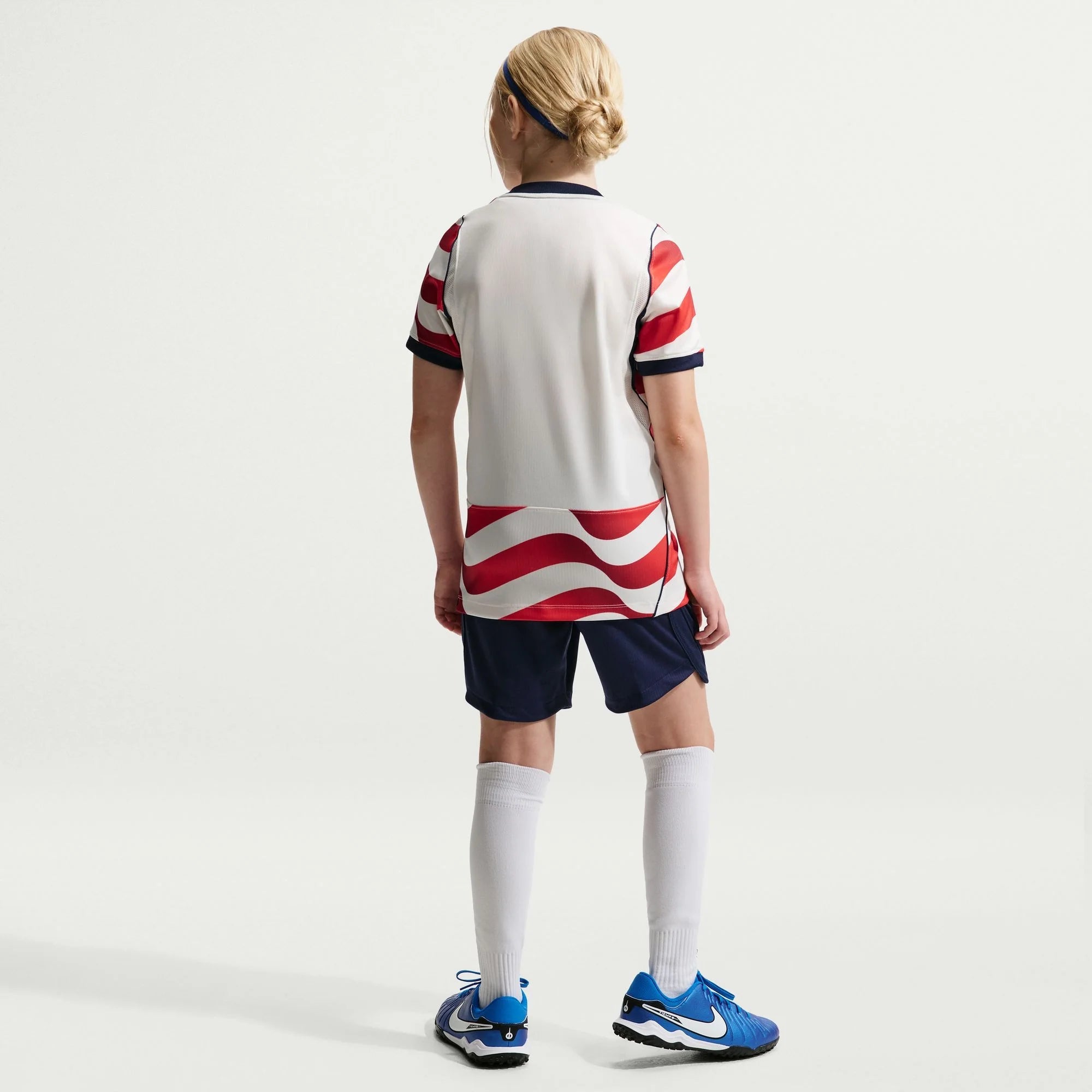 USA 2026 Kinder-Set Heimtrikot – WM – Stripes without Stars (Official Style)