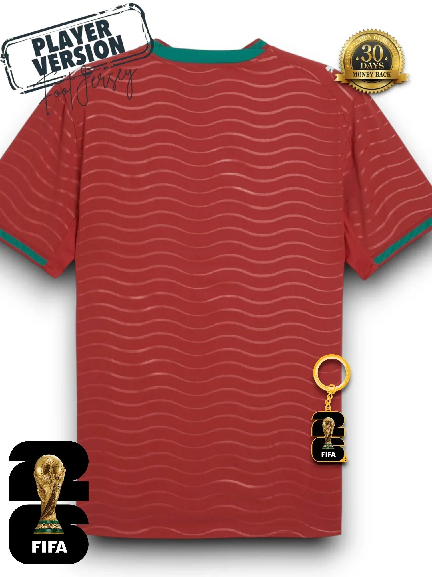 Portugal WM 2026 Trikot - Spielerversion