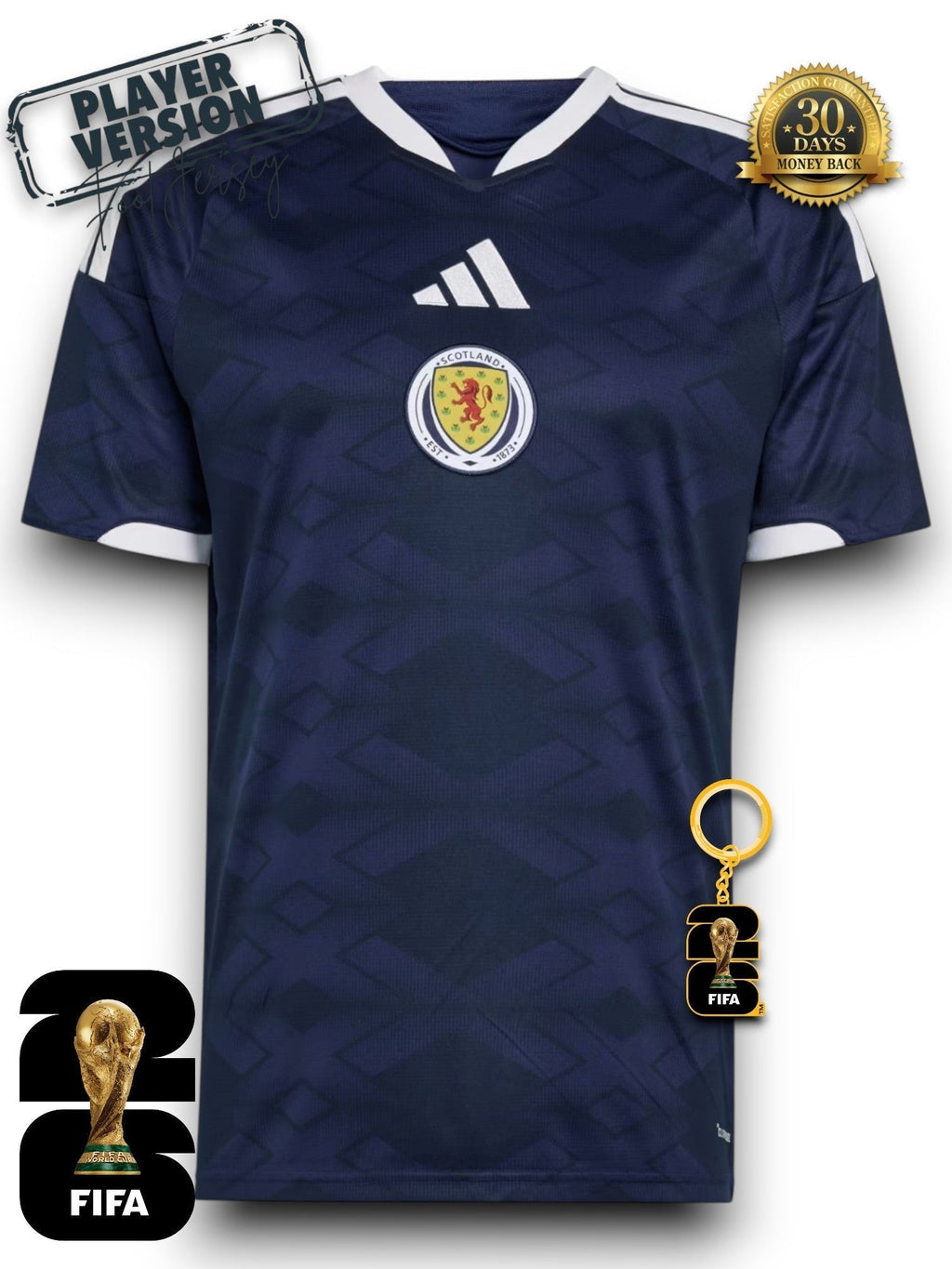 Schottland WM 2026 Trikot - Spielerversion