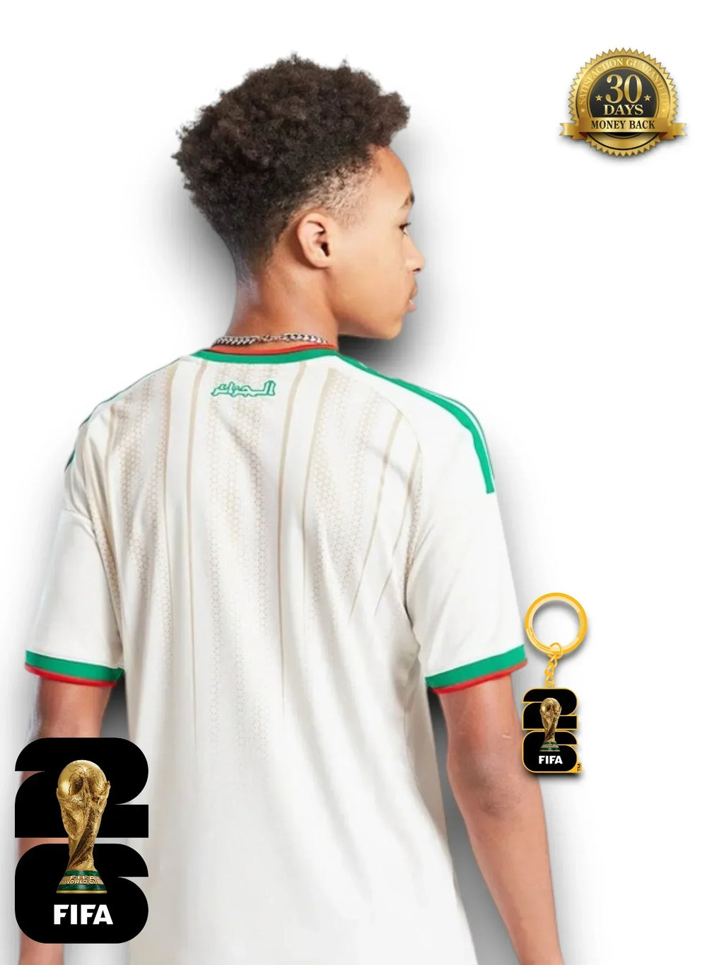 Kinder-Set Algerien WM 2026 Trikot