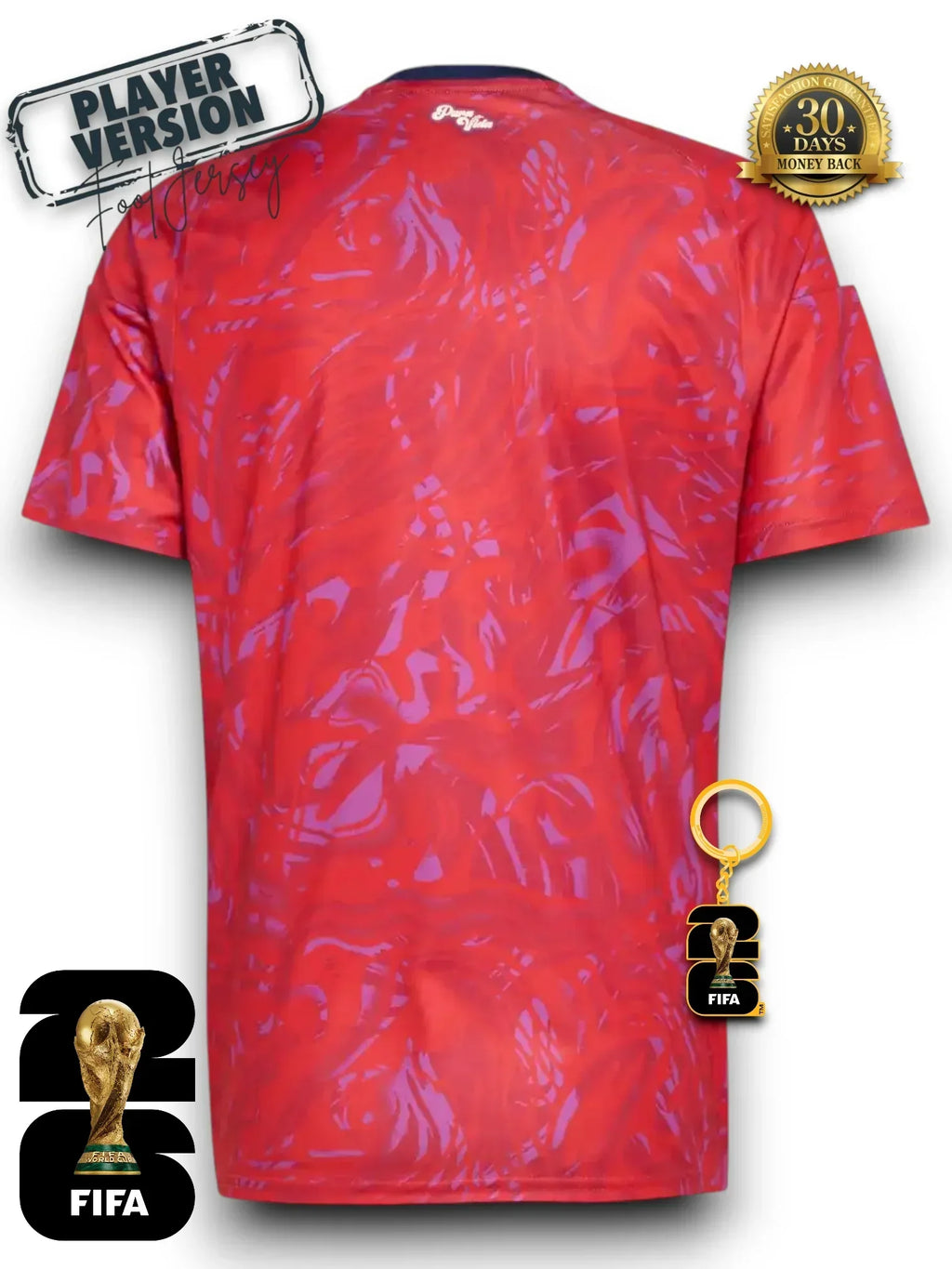 Costa Rica WM 2026 Trikot - Spielerversion