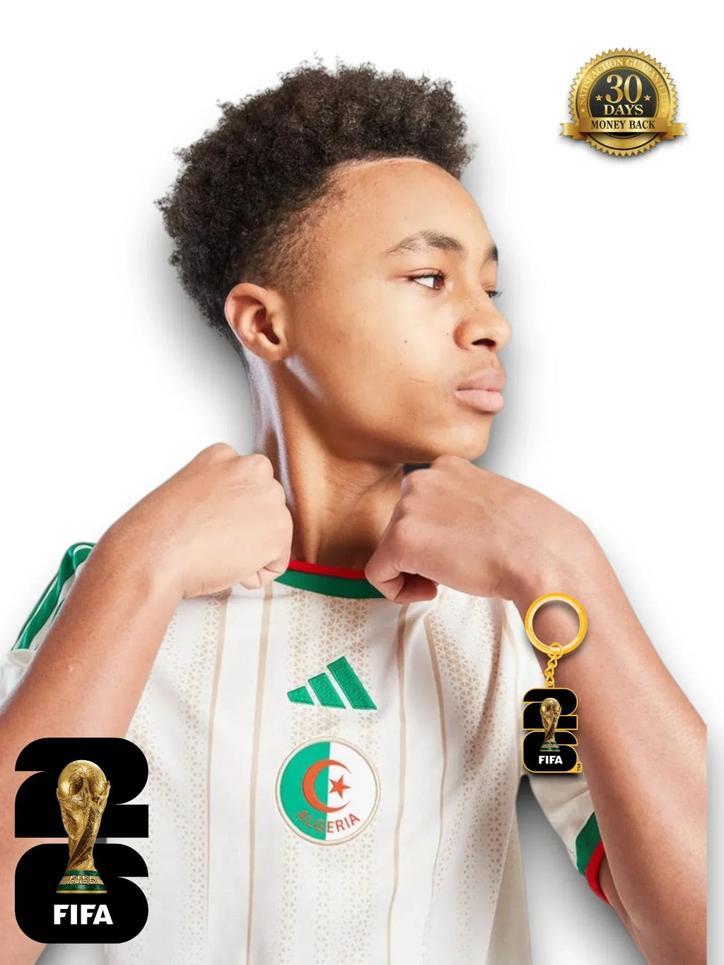 Kinder-Set Algerien WM 2026 Trikot