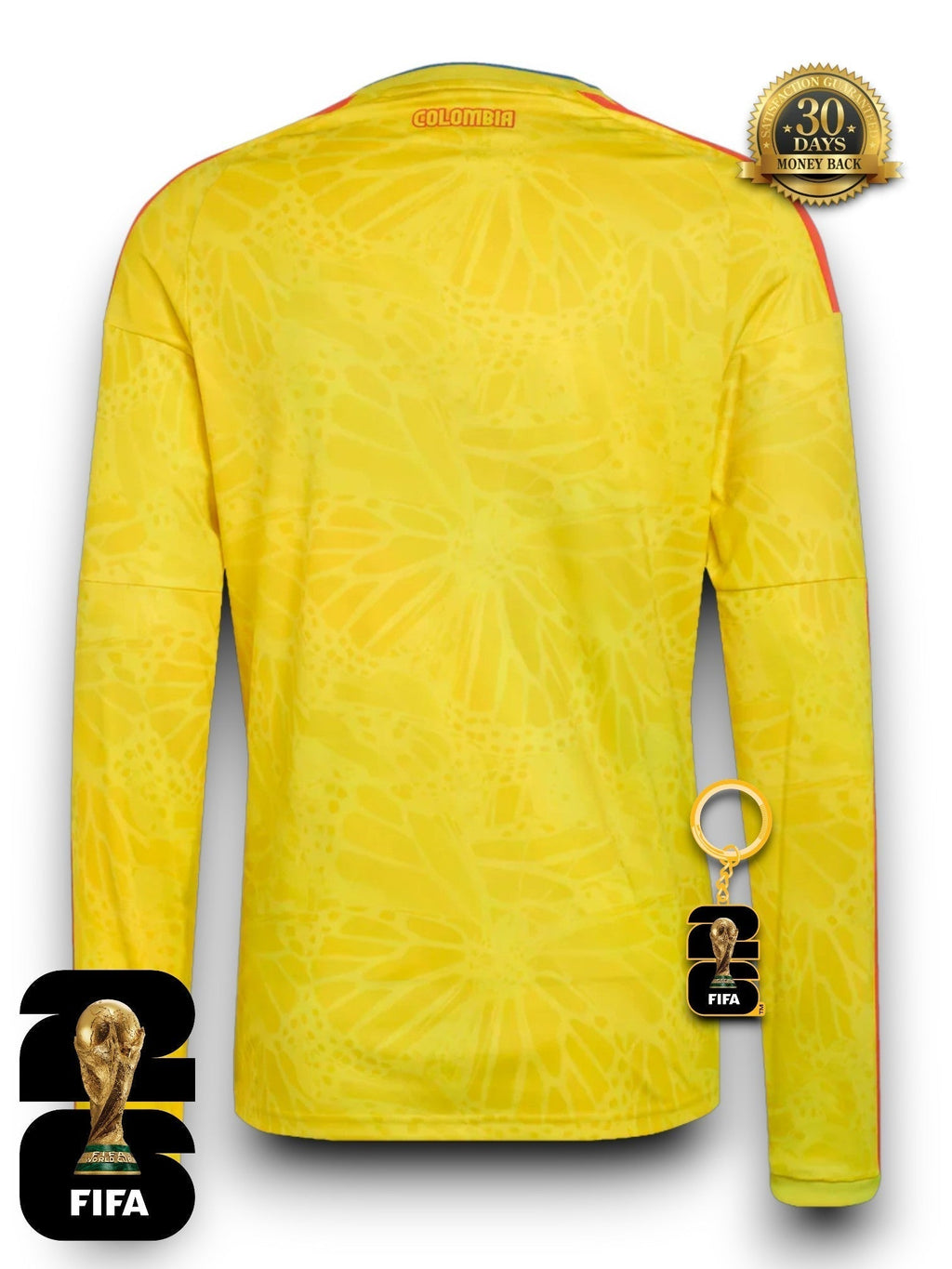 Kolumbien WM 2026 Trikot - Langarm