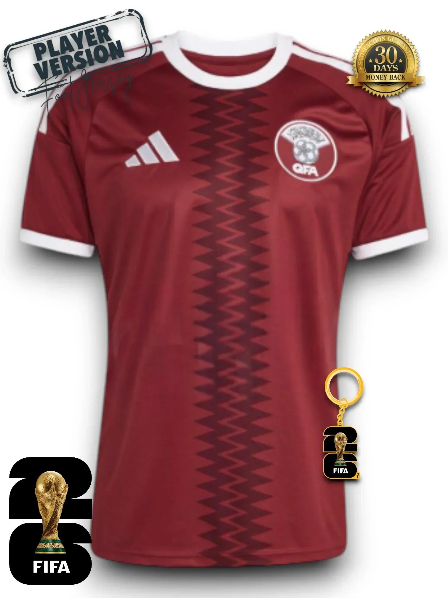 Katar WM 2026 Trikot - Spielerversion