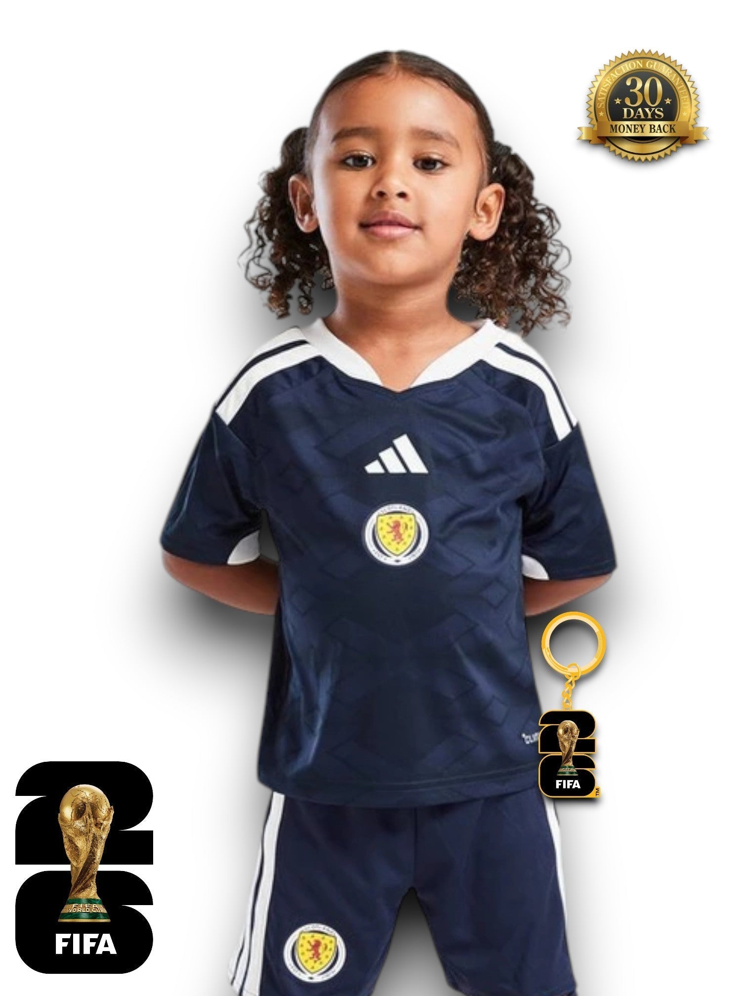 Kinder-Set Schottland WM 2026 Trikot