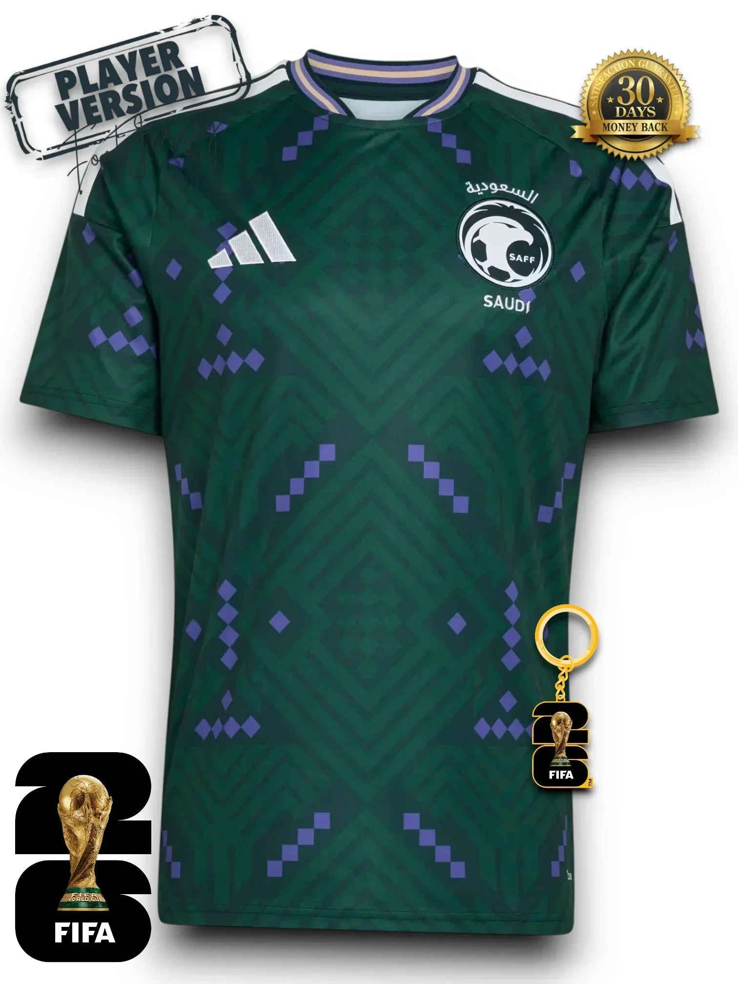 Saudi-Arabien WM 2026 Trikot - Spielerversion