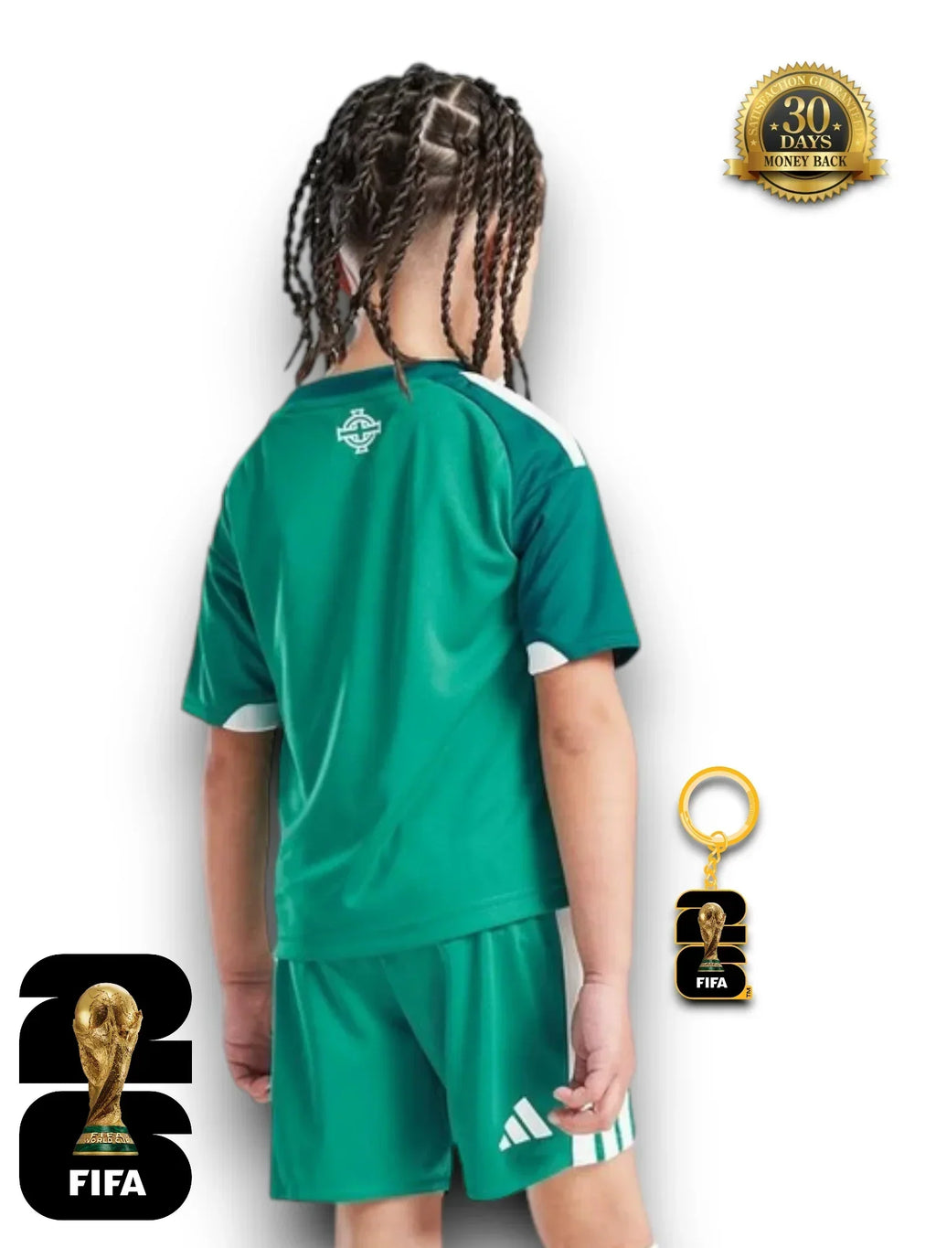 Kinder-Set Nordirland WM 2026 Trikot