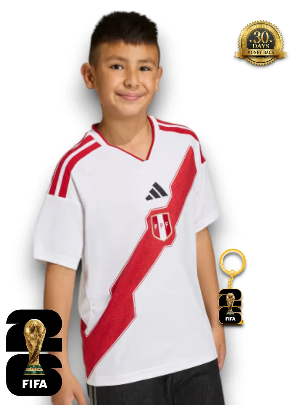 Kinder-Set Peru WM 2026 Trikot