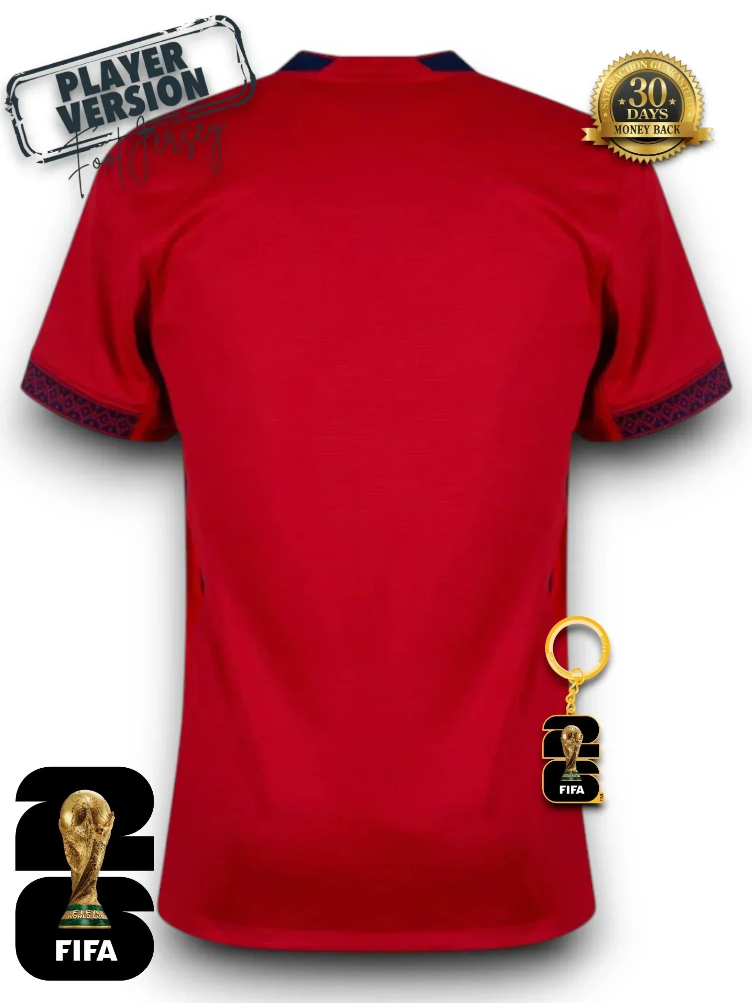Norwegen WM 2026 Trikot - Spielerversion