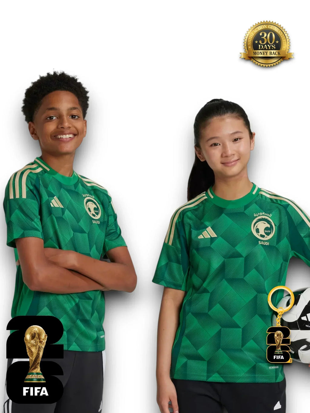Kinder-Set Saudi-Arabien WM 2026 Trikot