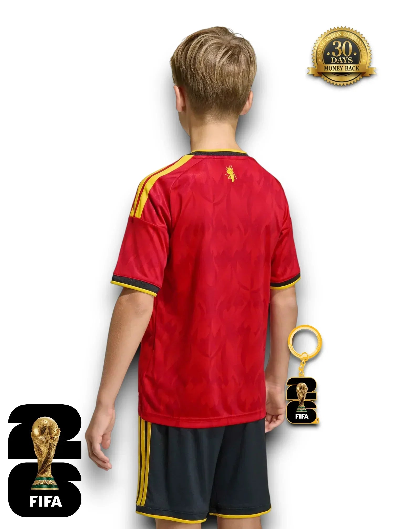 Kinder-Set Belgien WM 2026 Trikot