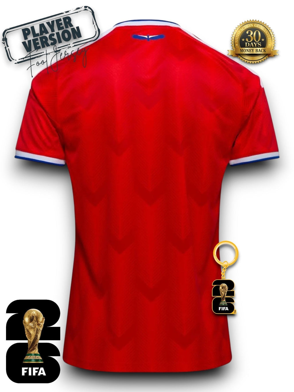 Chile WM 2026 Trikot - Spielerversion