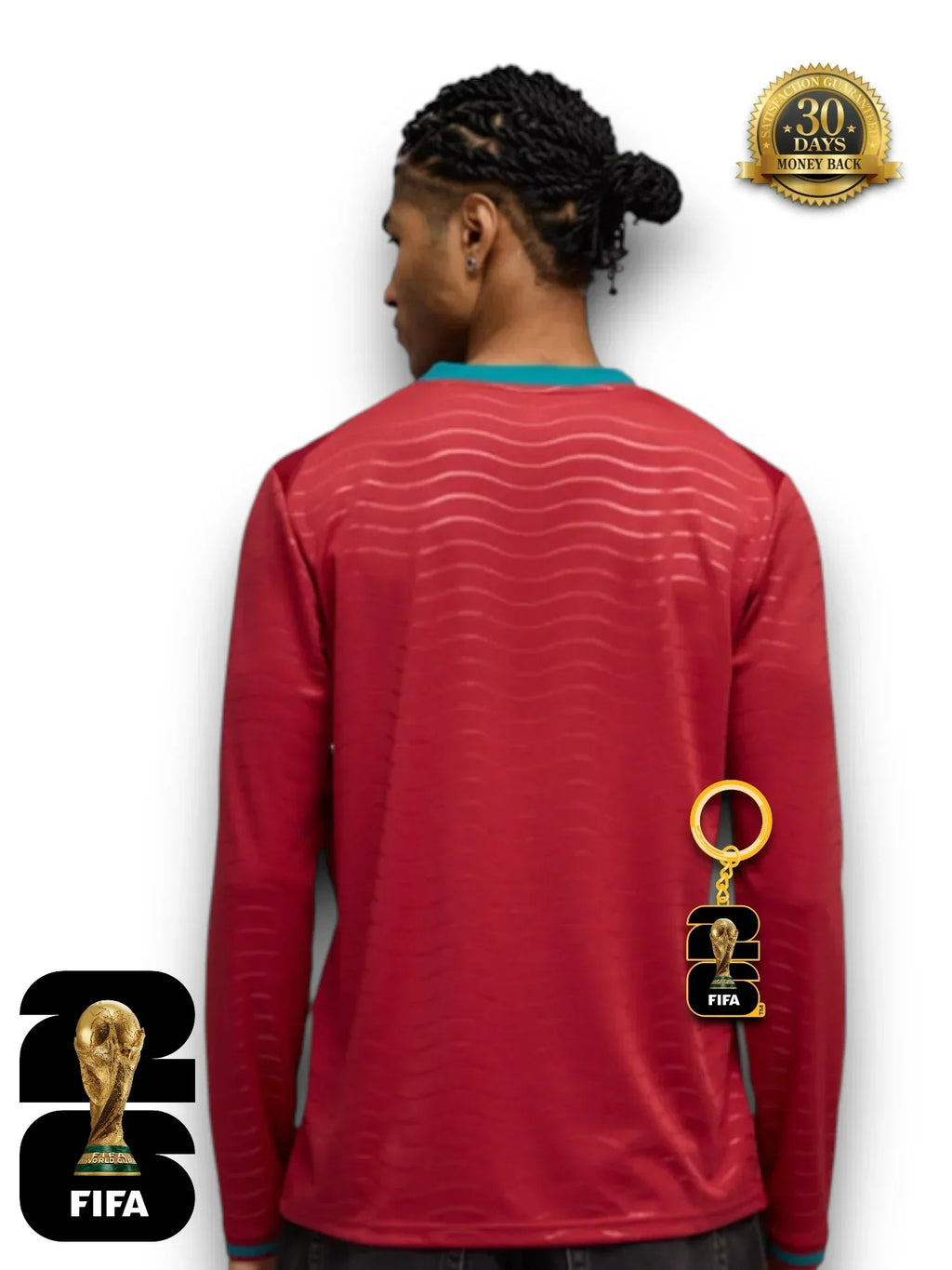 Portugal WM 2026 Trikot - Langarm