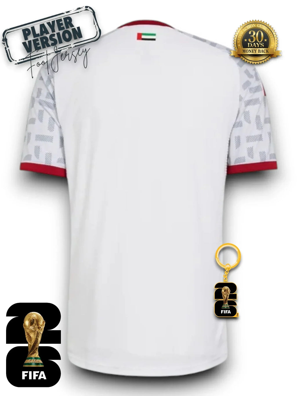 Vereinigte Arabische Emirate WM 2026 Trikot - Spielerversion