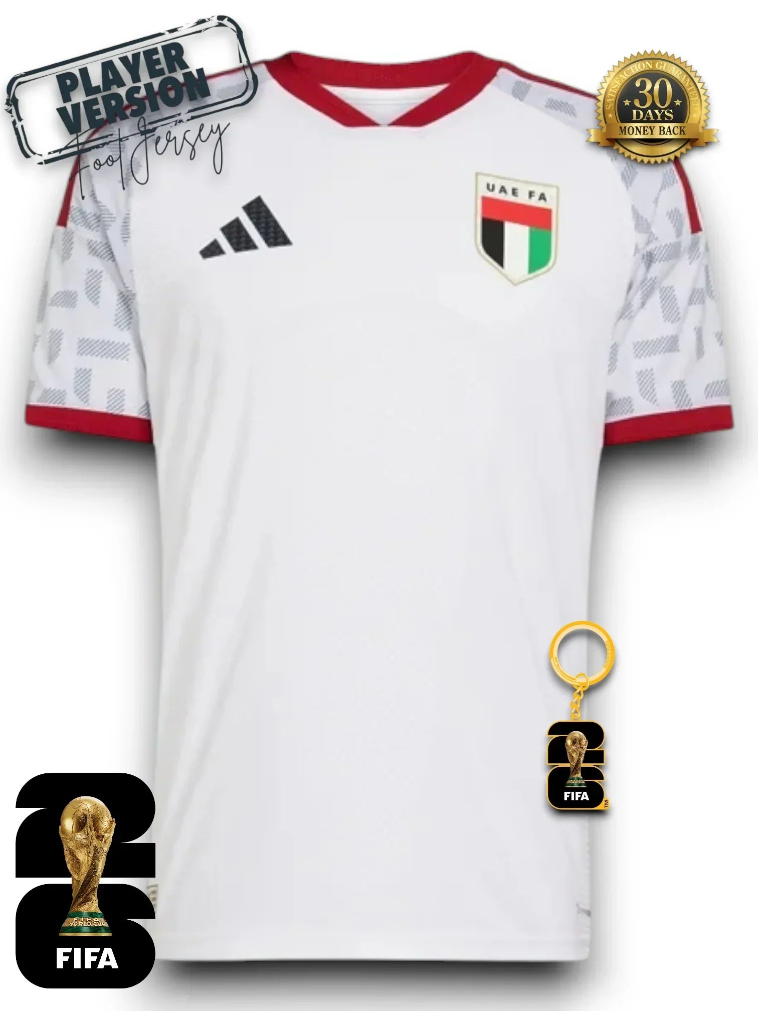 Vereinigte Arabische Emirate WM 2026 Trikot - Spielerversion