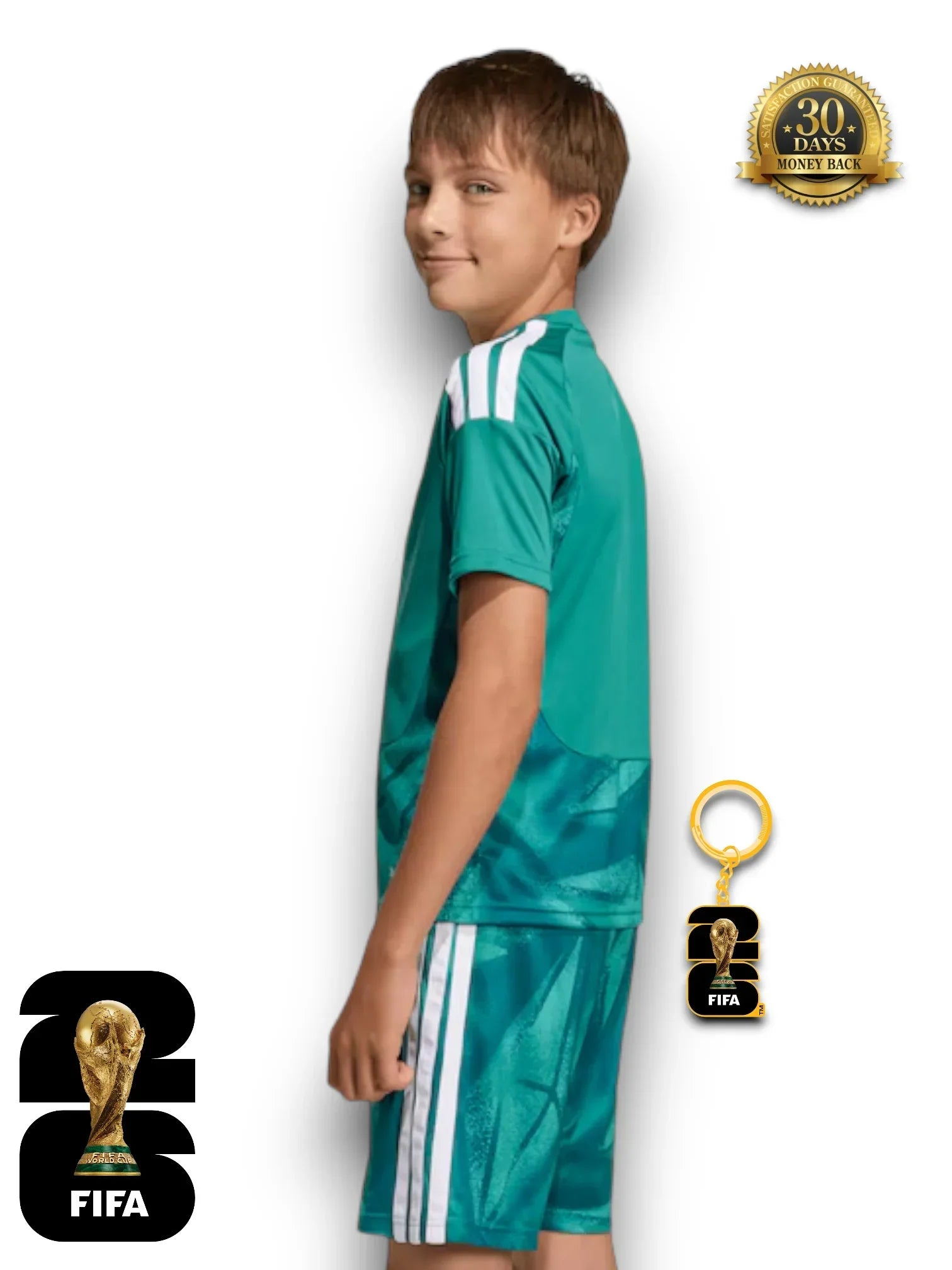 Kinder-Set Deutschland WM 2026 Torwarttrikot