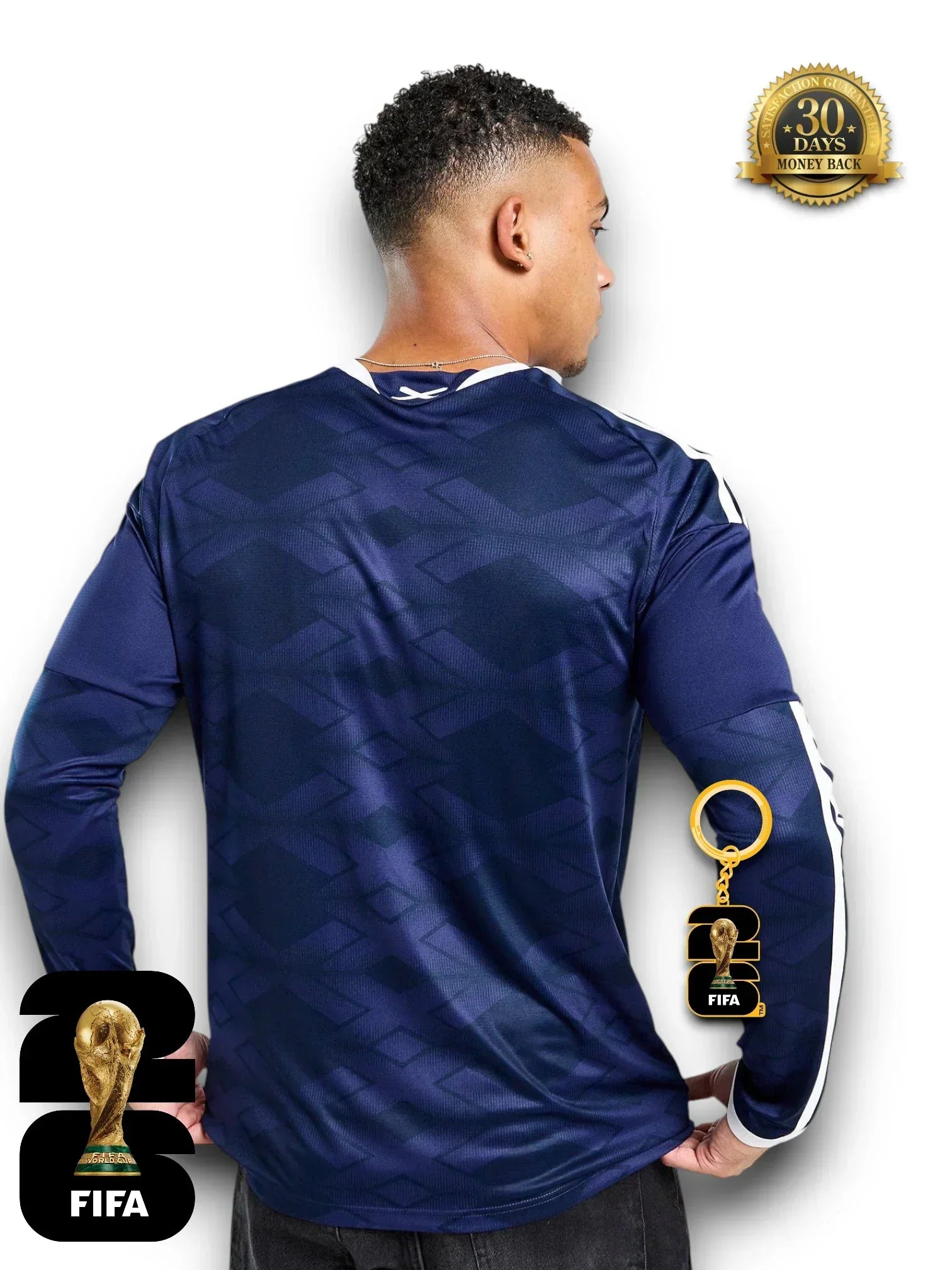 Schottland WM 2026 Trikot - Langarm