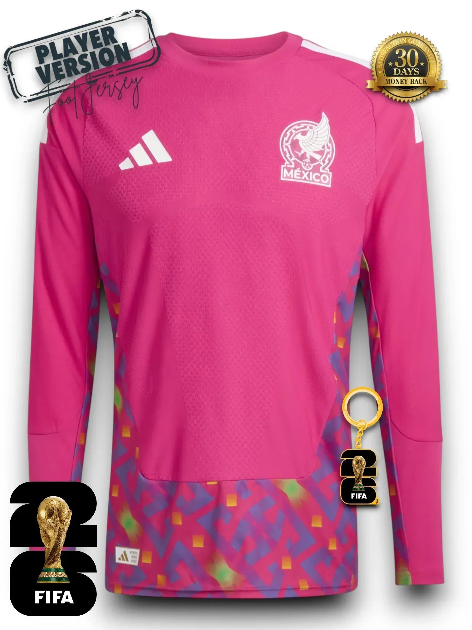 Mexiko WM 2026 Trikot Player Torwarttrikot - Langarm