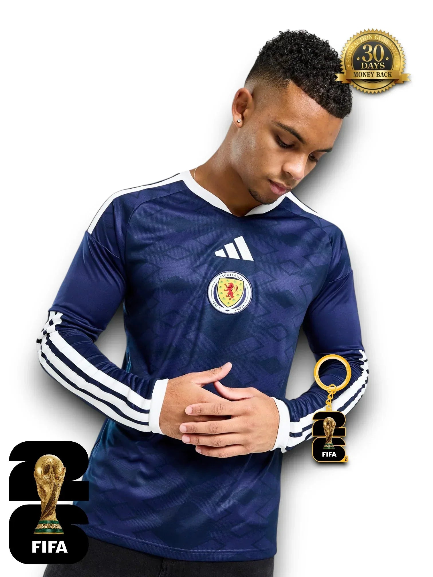Schottland WM 2026 Trikot - Langarm