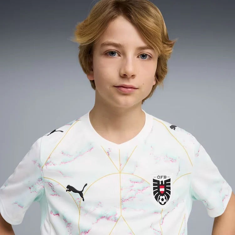 Österreich WM 2026 Auswärtstrikot Kinder-Set