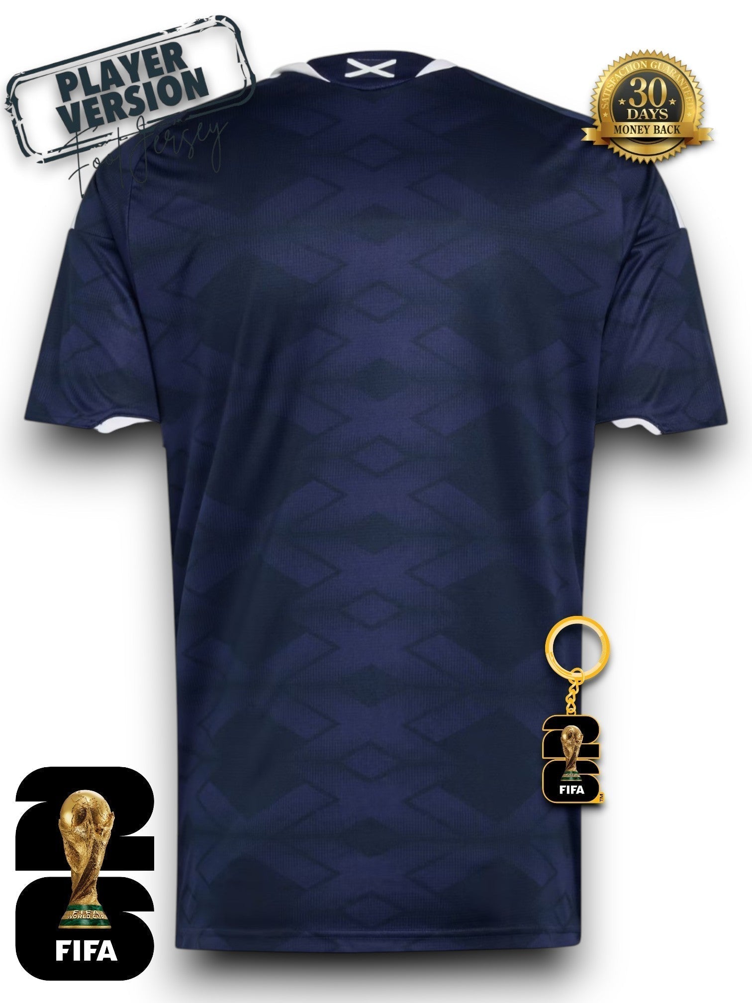 Schottland WM 2026 Trikot - Spielerversion