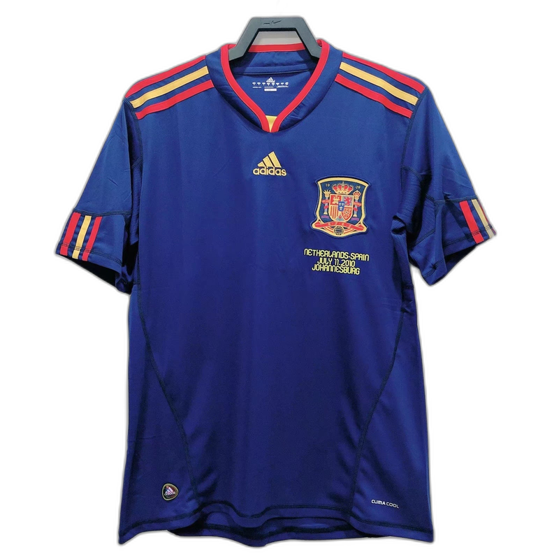 Spanien 2010 WM Final II Auswärtstrikot - Retro-Version