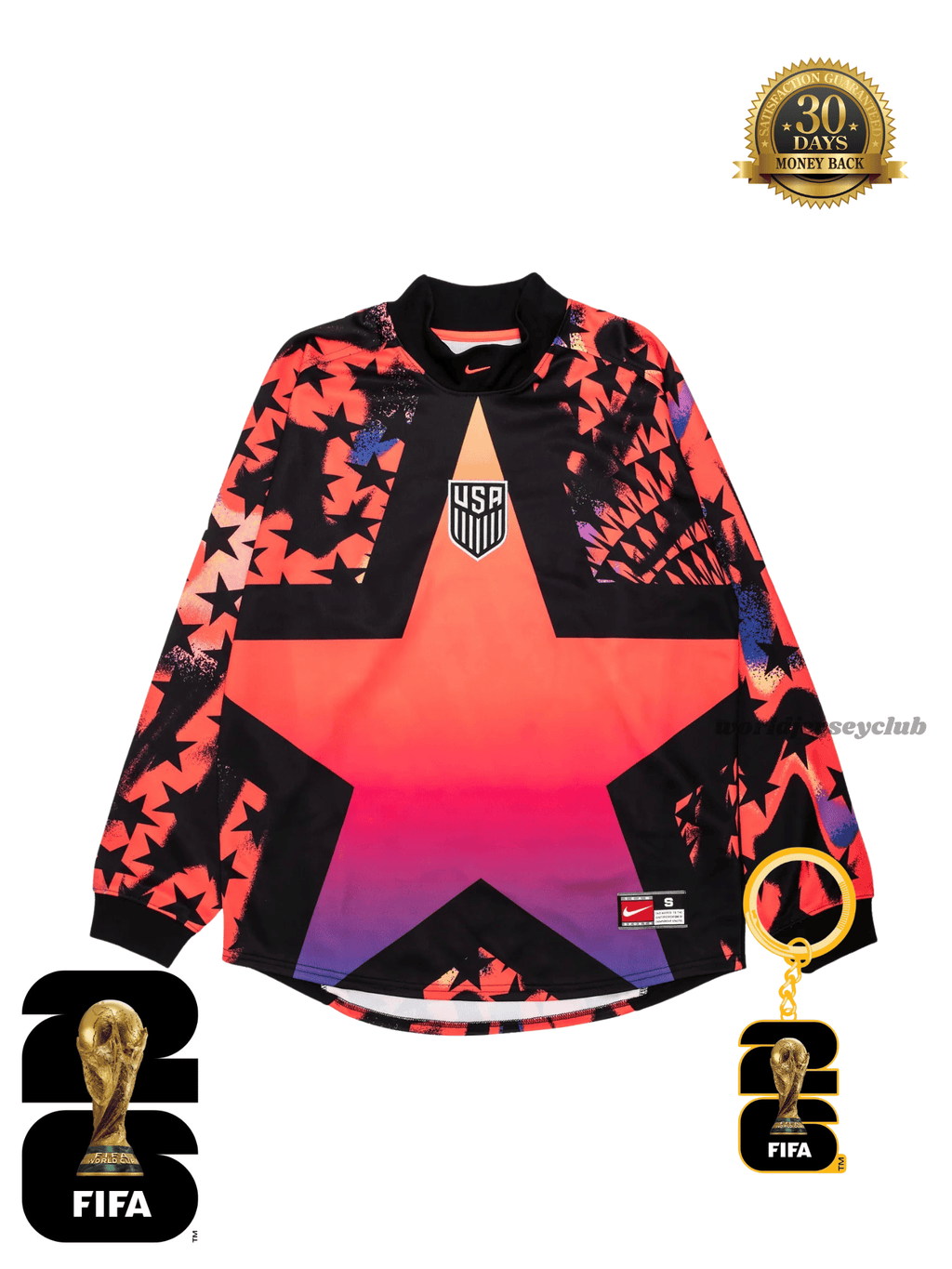 USA 2026 Torwarttrikot – WM – Langarm