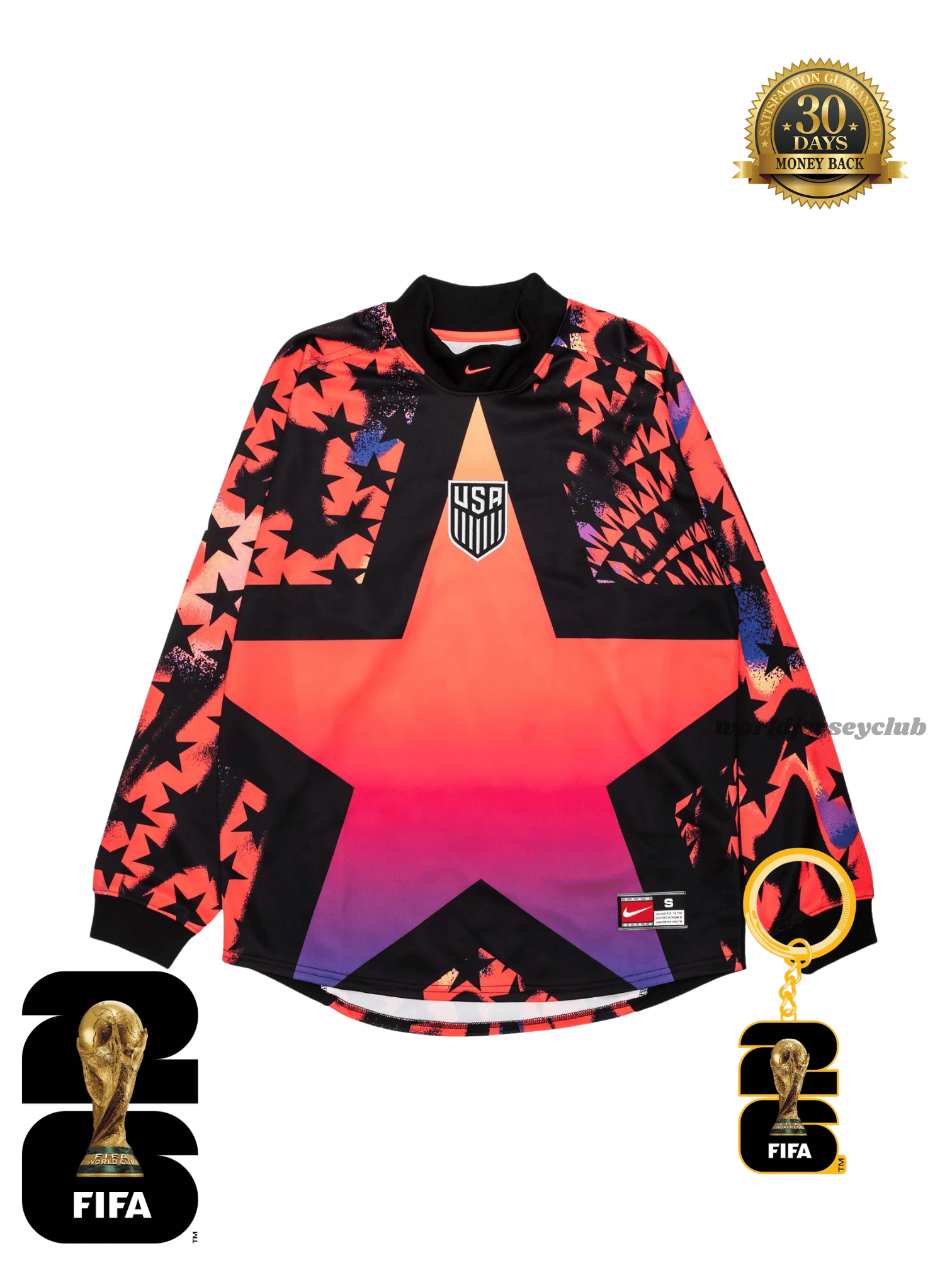 USA 2026 Torwarttrikot – WM – Langarm