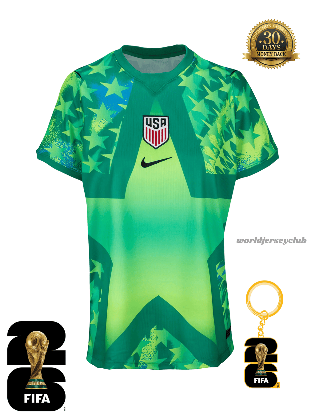 USA 2026 Torwarttrikot – WM – Grün Edition
