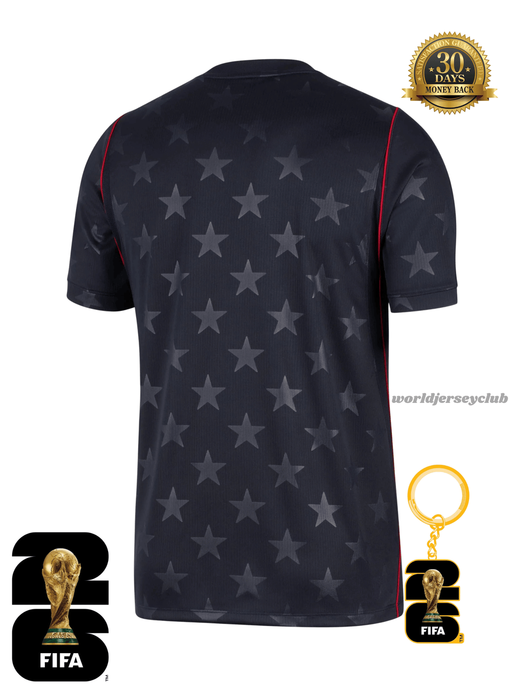 USA 2026 Auswärtstrikot – WM – Dark Navy (Men’s Version)