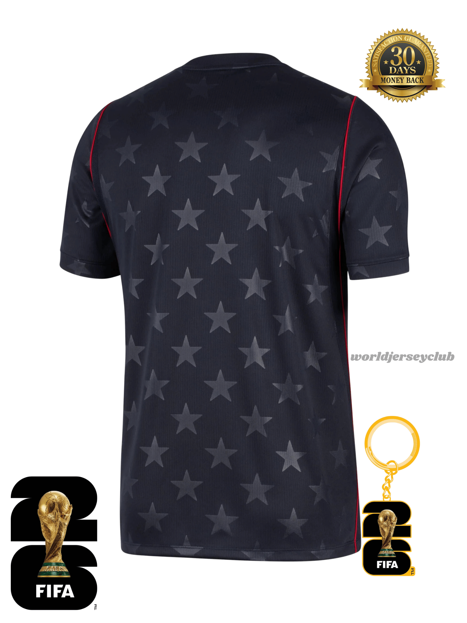 USA 2026 Auswärtstrikot – WM – Dark Navy (Men’s Version)
